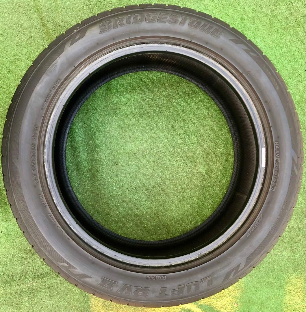 235/50 R18 BRIDGESTONE LUFT RVII ラジアルタイヤ