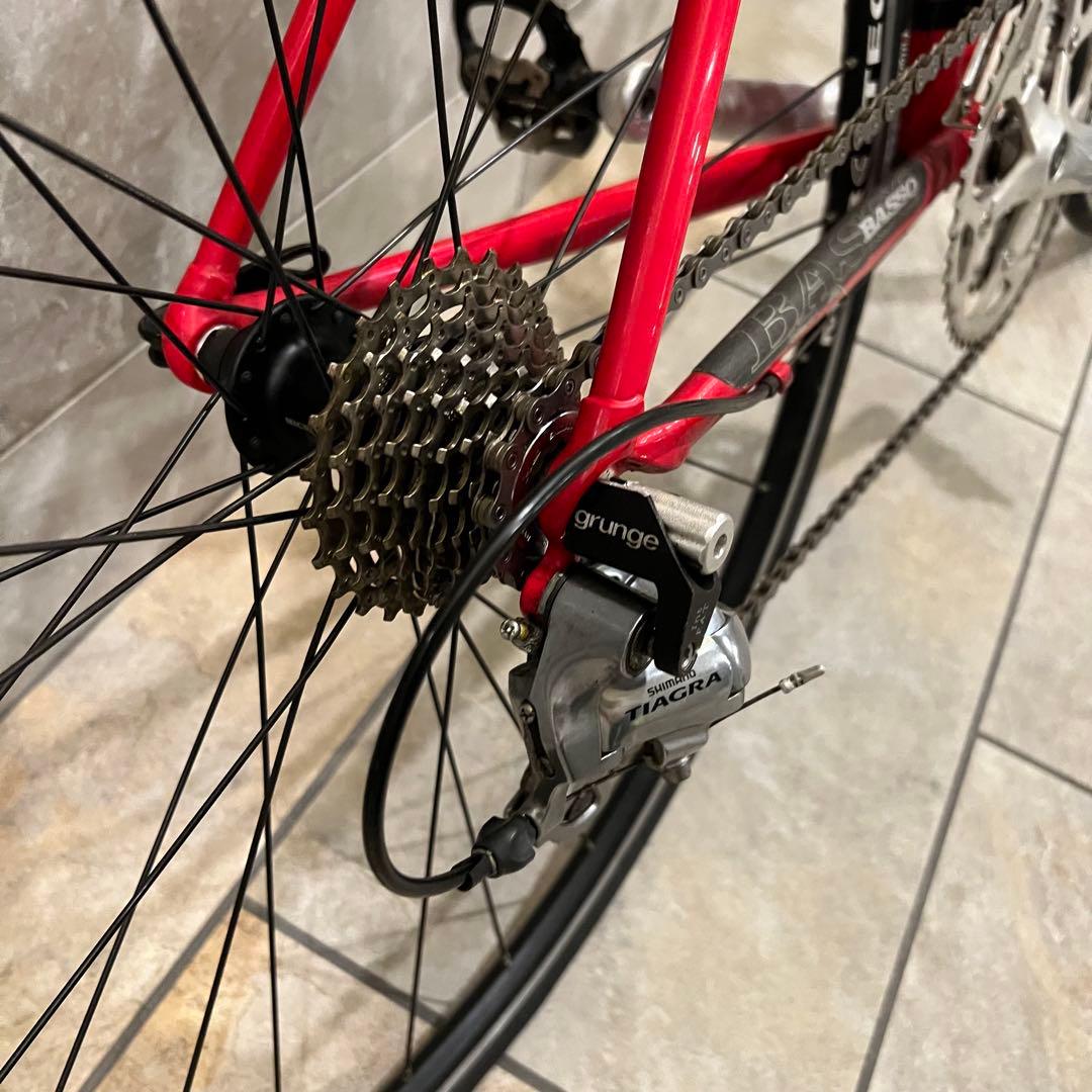 c*7様 BASSO Viper ロードバイク 700c サイズ51（赤）　自転
