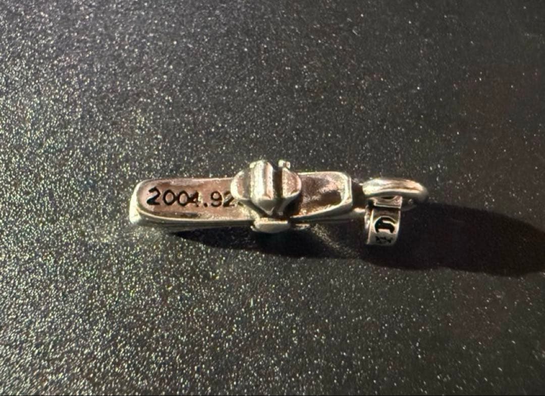 silver925 ブルーダイヤ　ベビーファット　ペンダント　シルバー