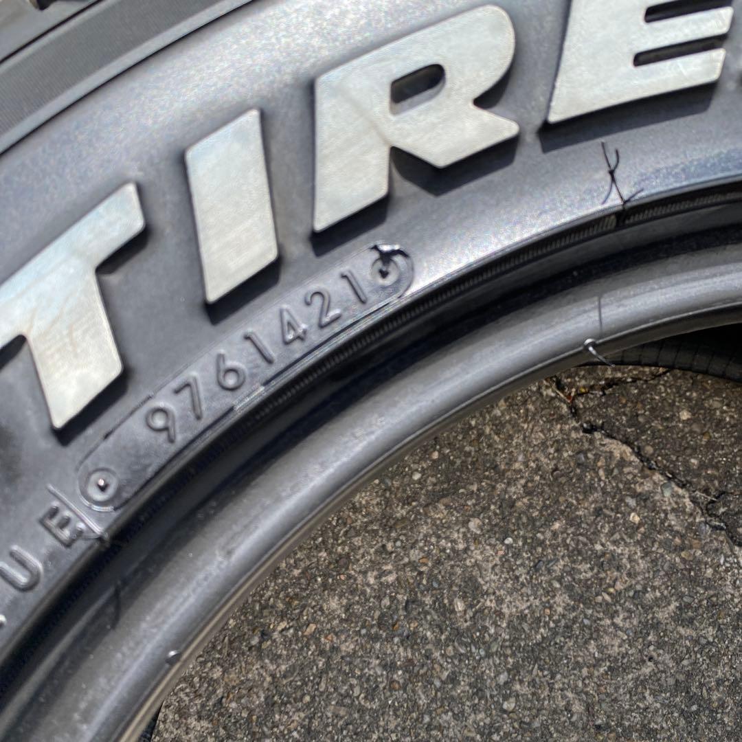 ◇中古溝有りホワイトレター215/65R16LT 1本　ハイエース、キャラバン
