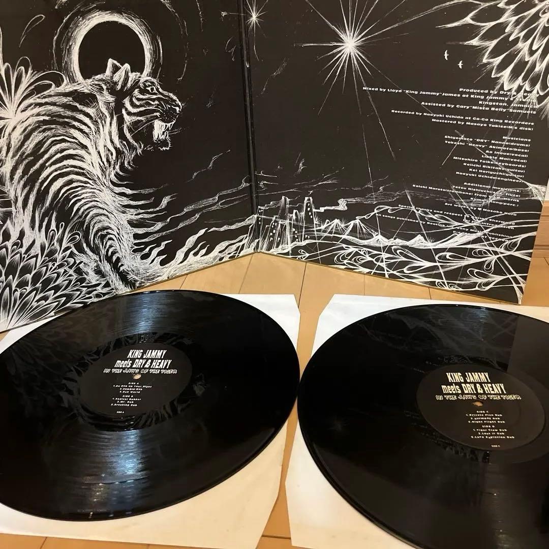 KING JAMMY meets DRY&HEAVY レコード2枚組