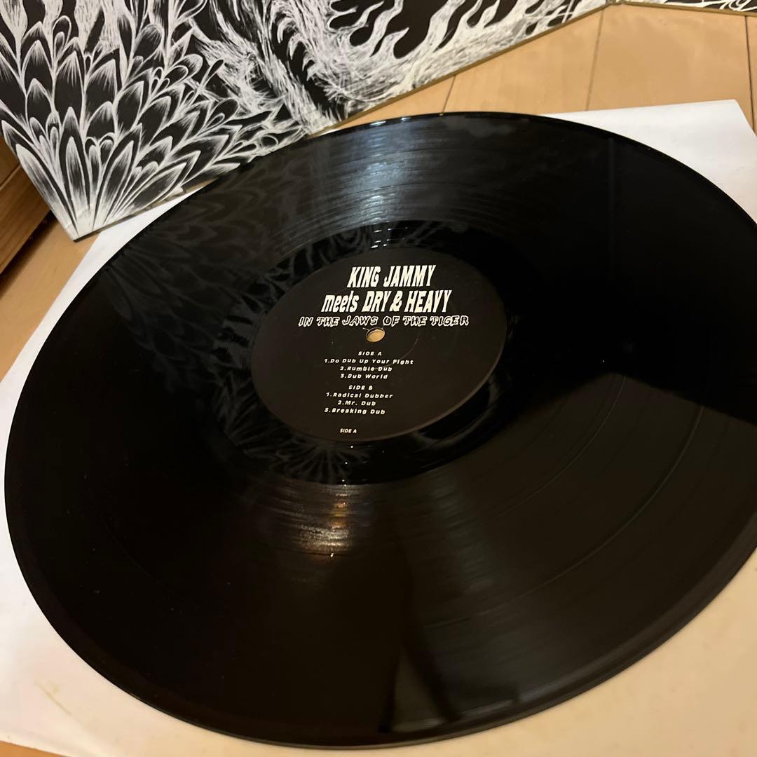 KING JAMMY meets DRY&HEAVY レコード2枚組