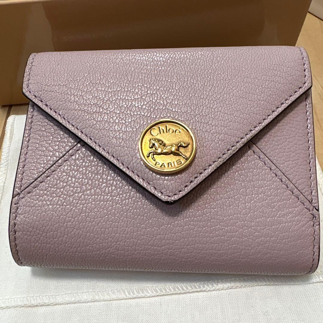 Chloé ピンク 二つ折り財布