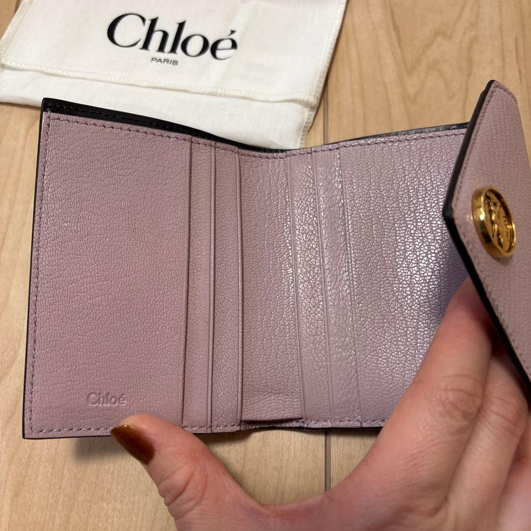 Chloé ピンク 二つ折り財布