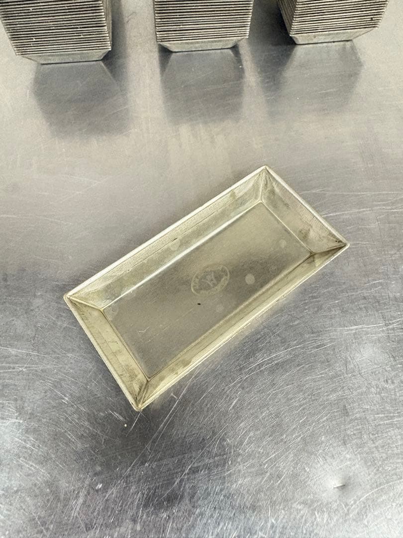 松永製作所 フィナンシェ型 89個セット アルミ 業務用 製菓道具