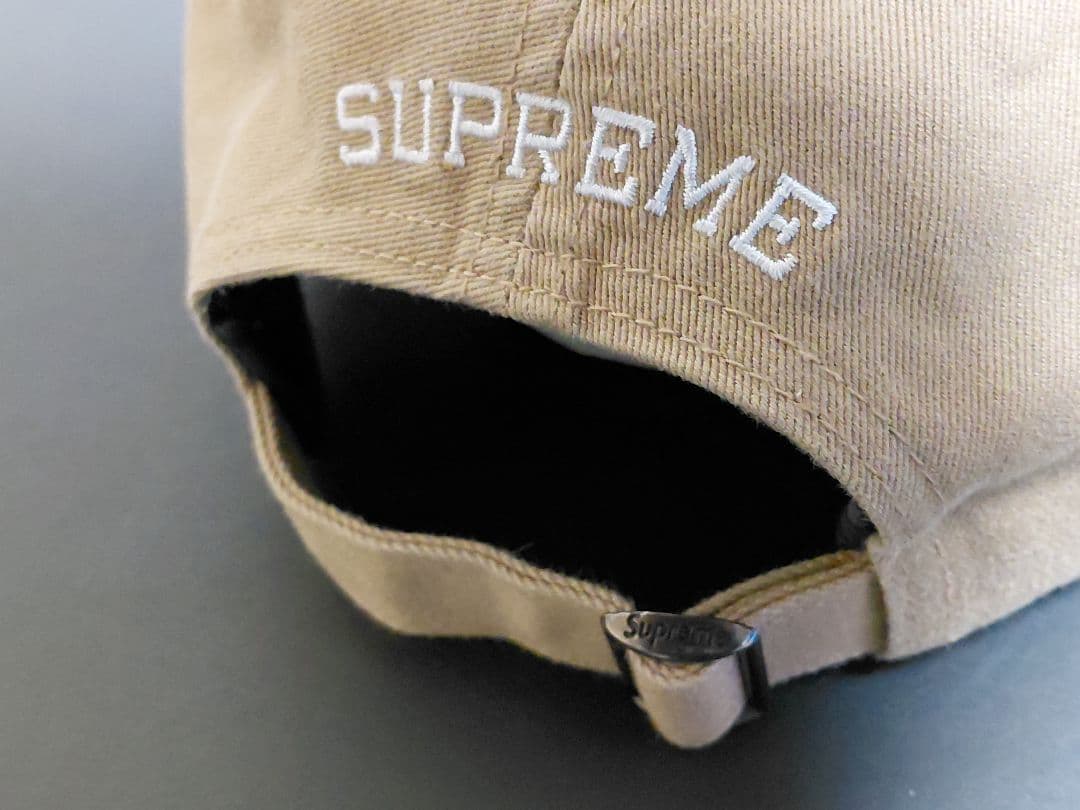 【極美品】　Supreme　Wings　Logo　6-Panel　\"Tan\"