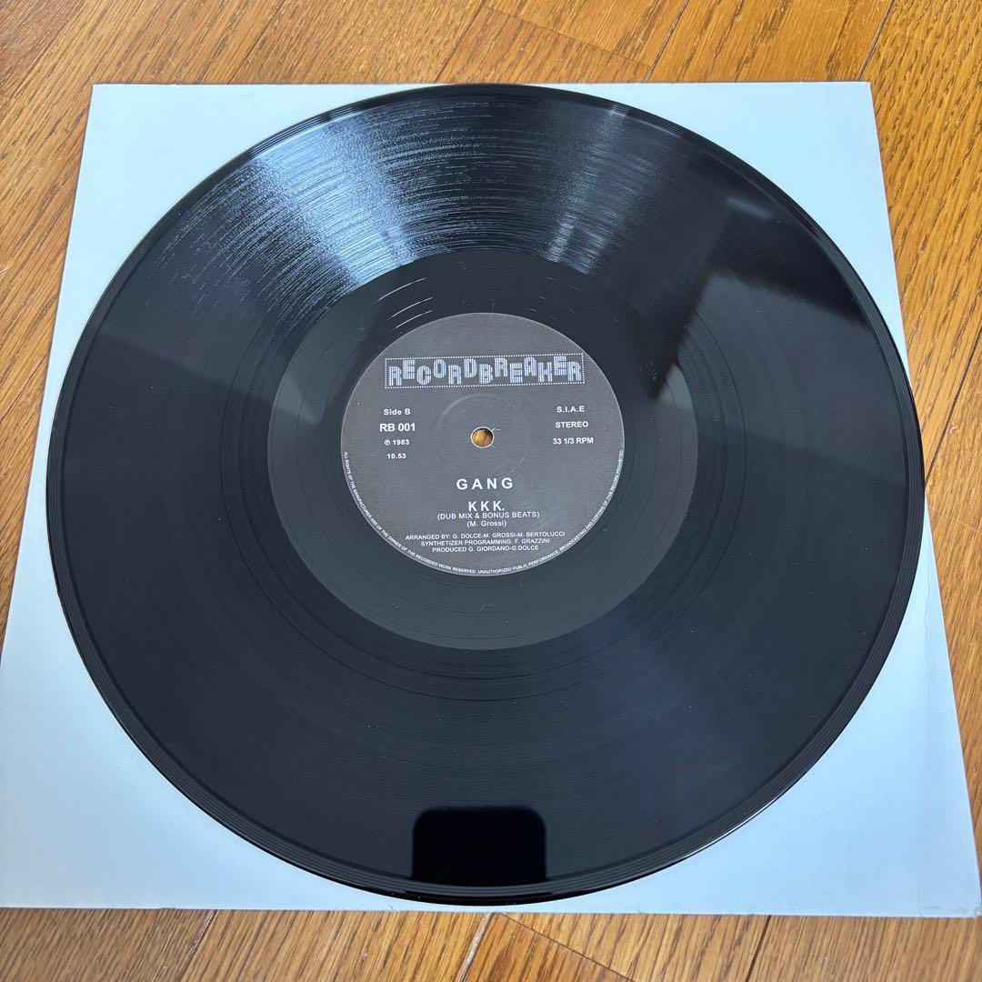 GANG - KKK レコード RB 001