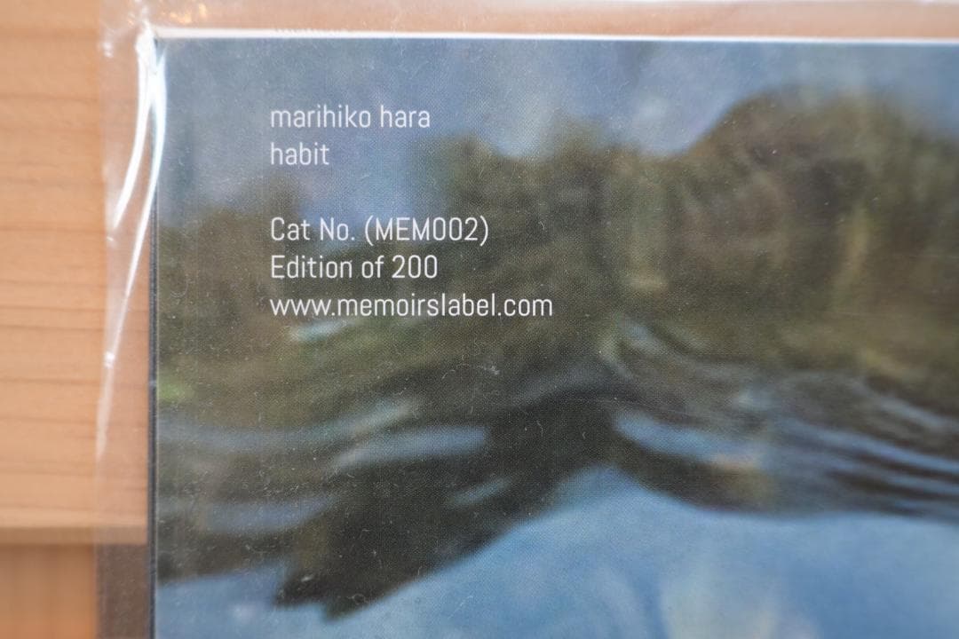 原摩利彦 habit LP レコード 新品未開封 Marihiko Hara