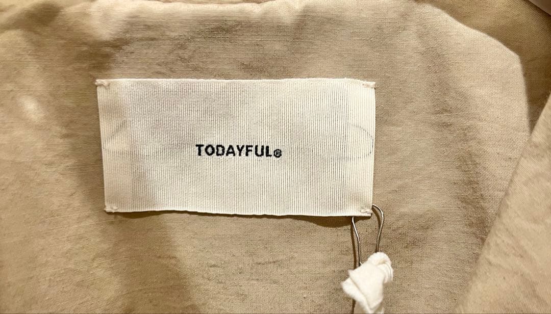 TODAYFUL ★Spring Short Trench 38 ベージュ　新品