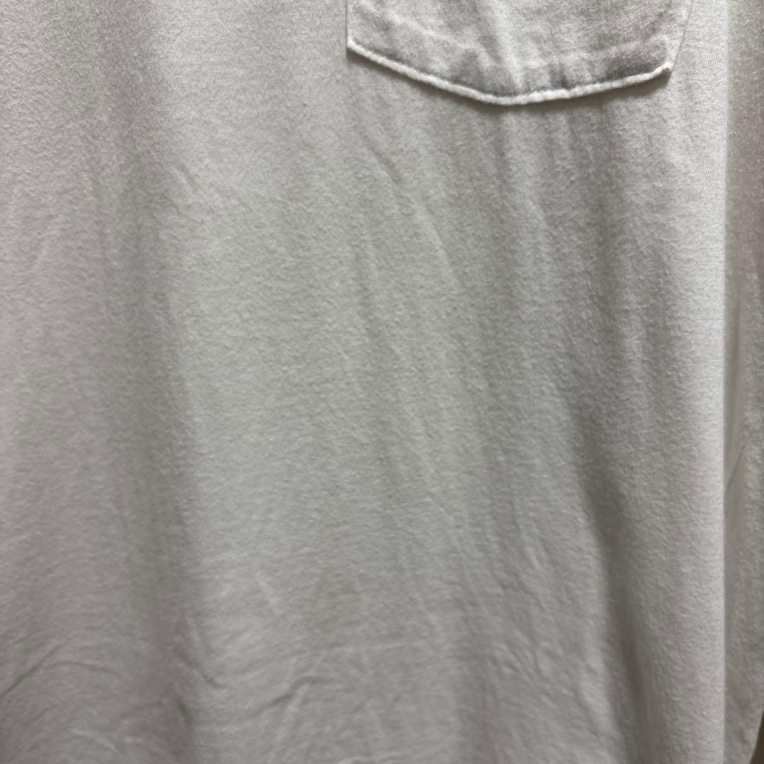 クロムハーツ バック スクロールラベルロゴ 長袖 Tシャツ ホワイト サイズL