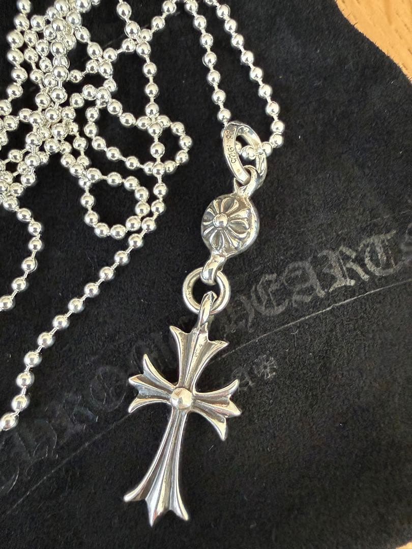 【新品】Chrome Hearts クロムハーツ　ワンボールタイニー＆チェーン