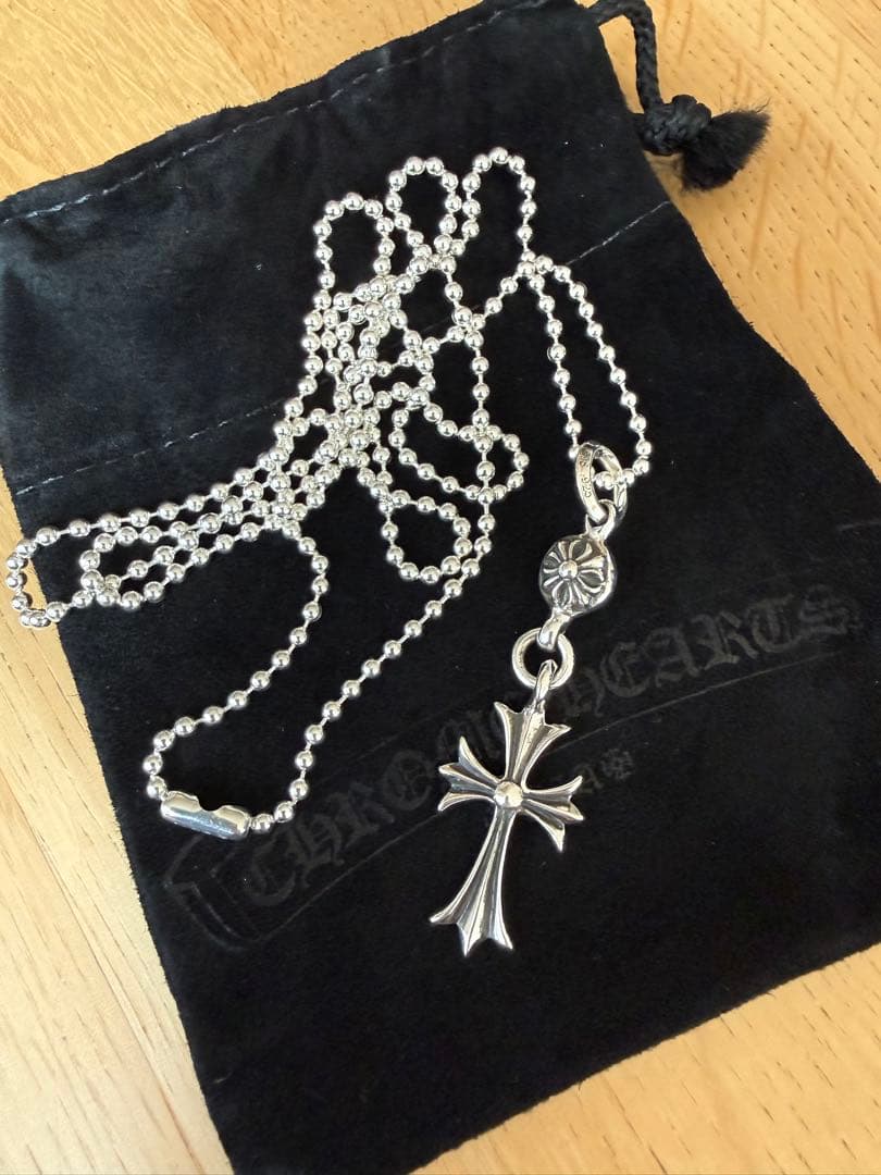 【新品】Chrome Hearts クロムハーツ　ワンボールタイニー＆チェーン