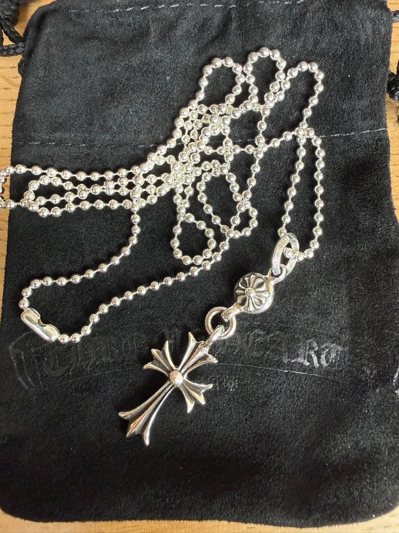【新品】Chrome Hearts クロムハーツ　ワンボールタイニー＆チェーン