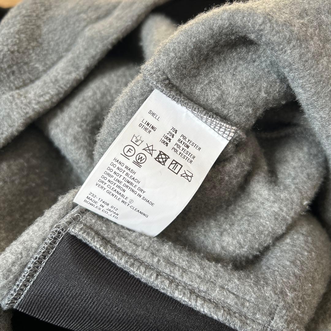 HYKE ハイク　23AW FLEECE COAT フリース　コート　サイズ1