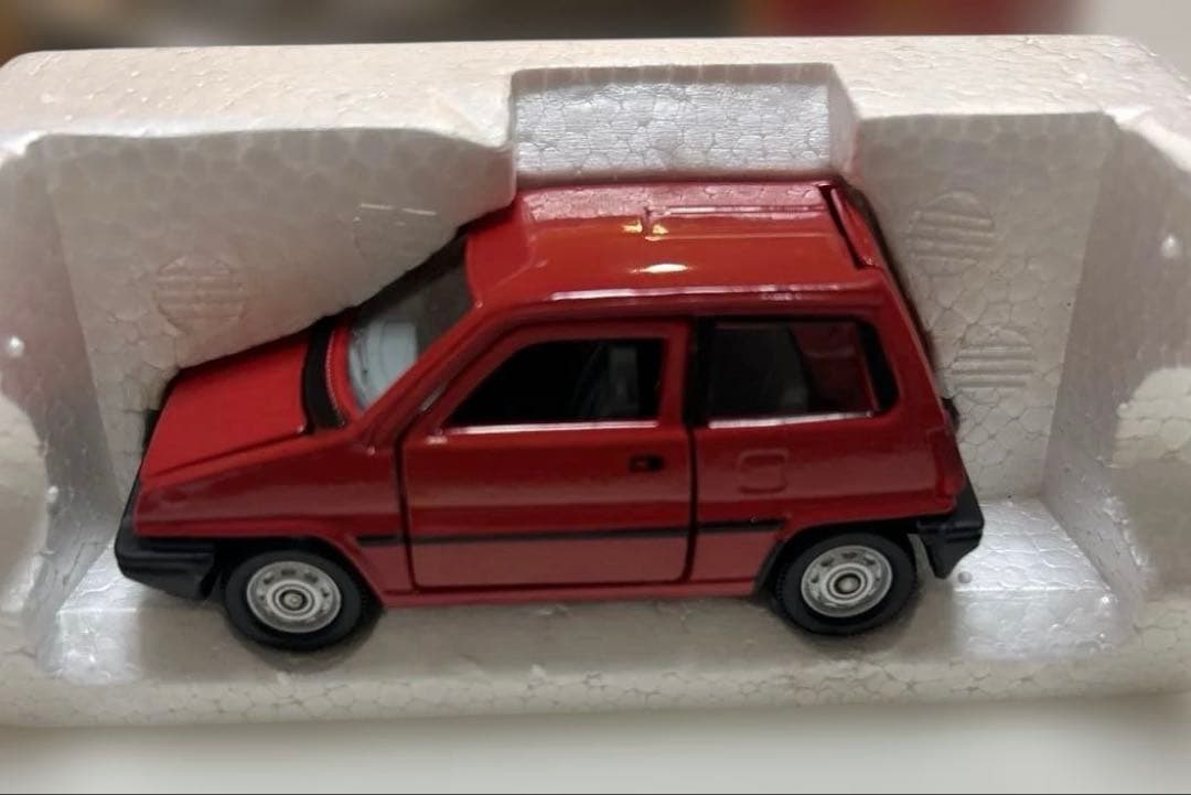 ￼￼絶版品！トミカ ダンディ 023 ホンダ シティーR モトコンポ付き　日本製