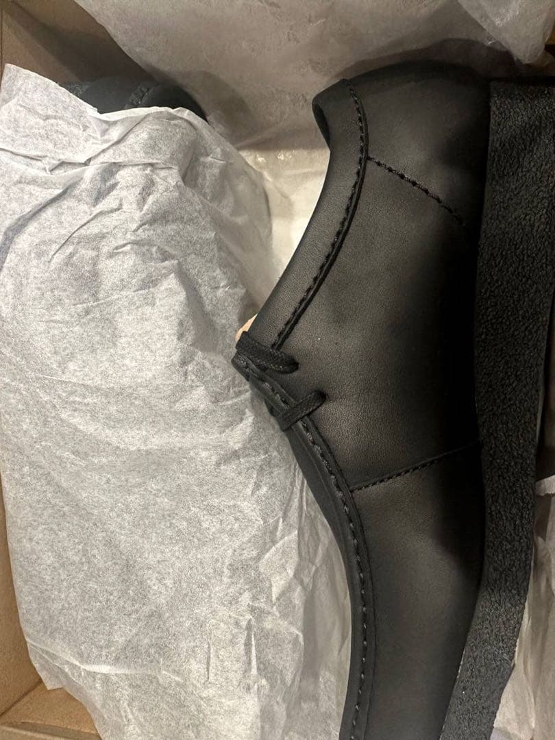 clarks ワラビー EVO ウォータープルーフ 【ブラックレザー】