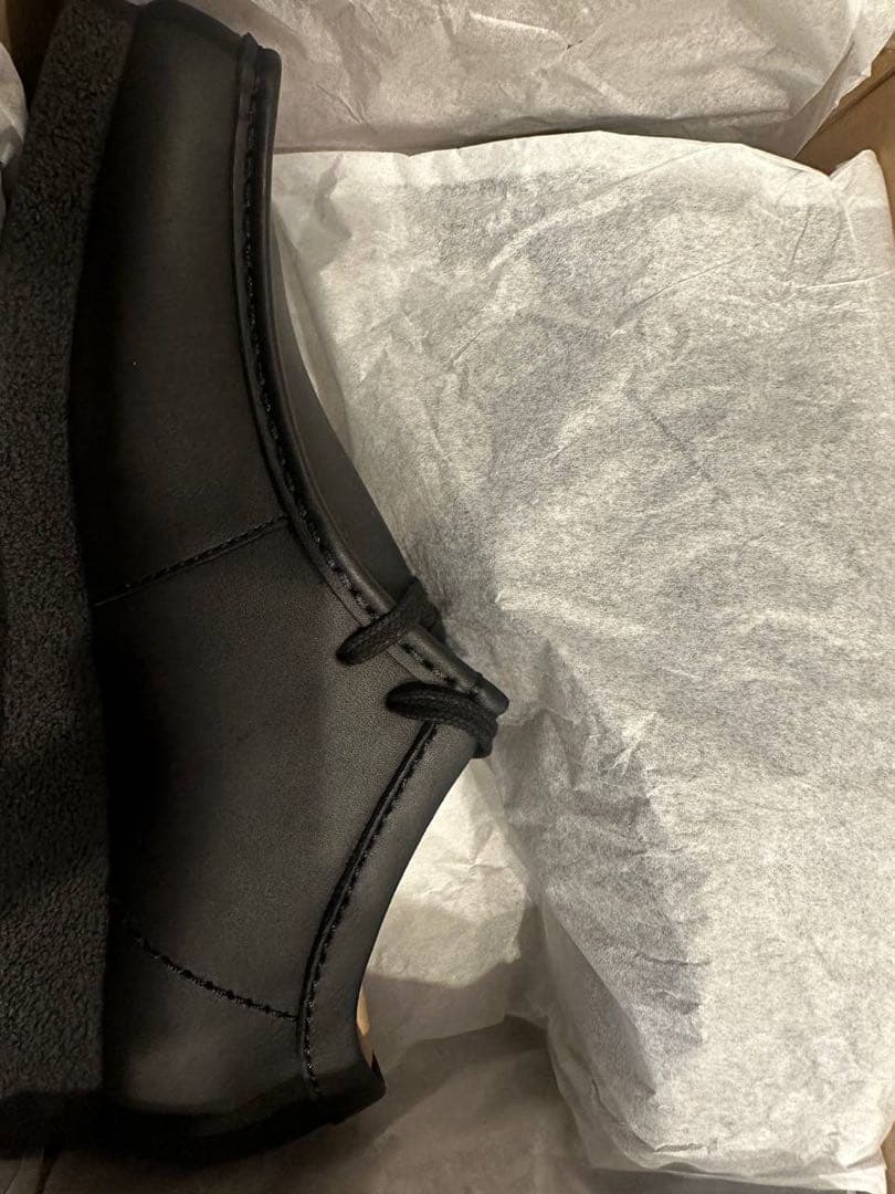 clarks ワラビー EVO ウォータープルーフ 【ブラックレザー】
