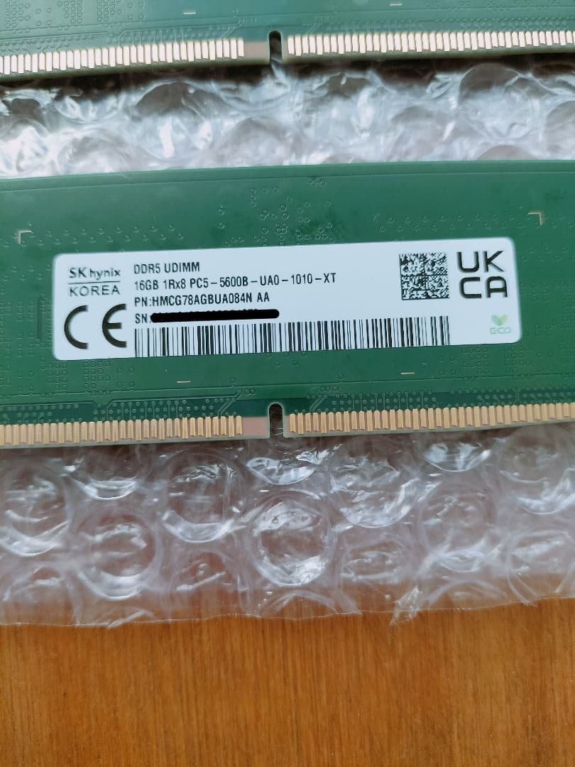 メモリー SK hynix DDR5 32GB KIT DDR5-5600