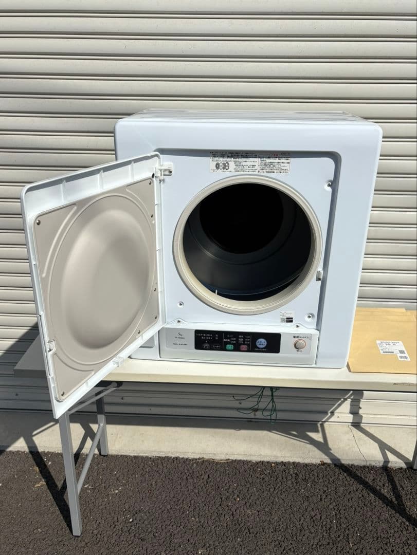 日立 HITACHI DE-N50WV 2019年製 衣類乾燥機 5kg