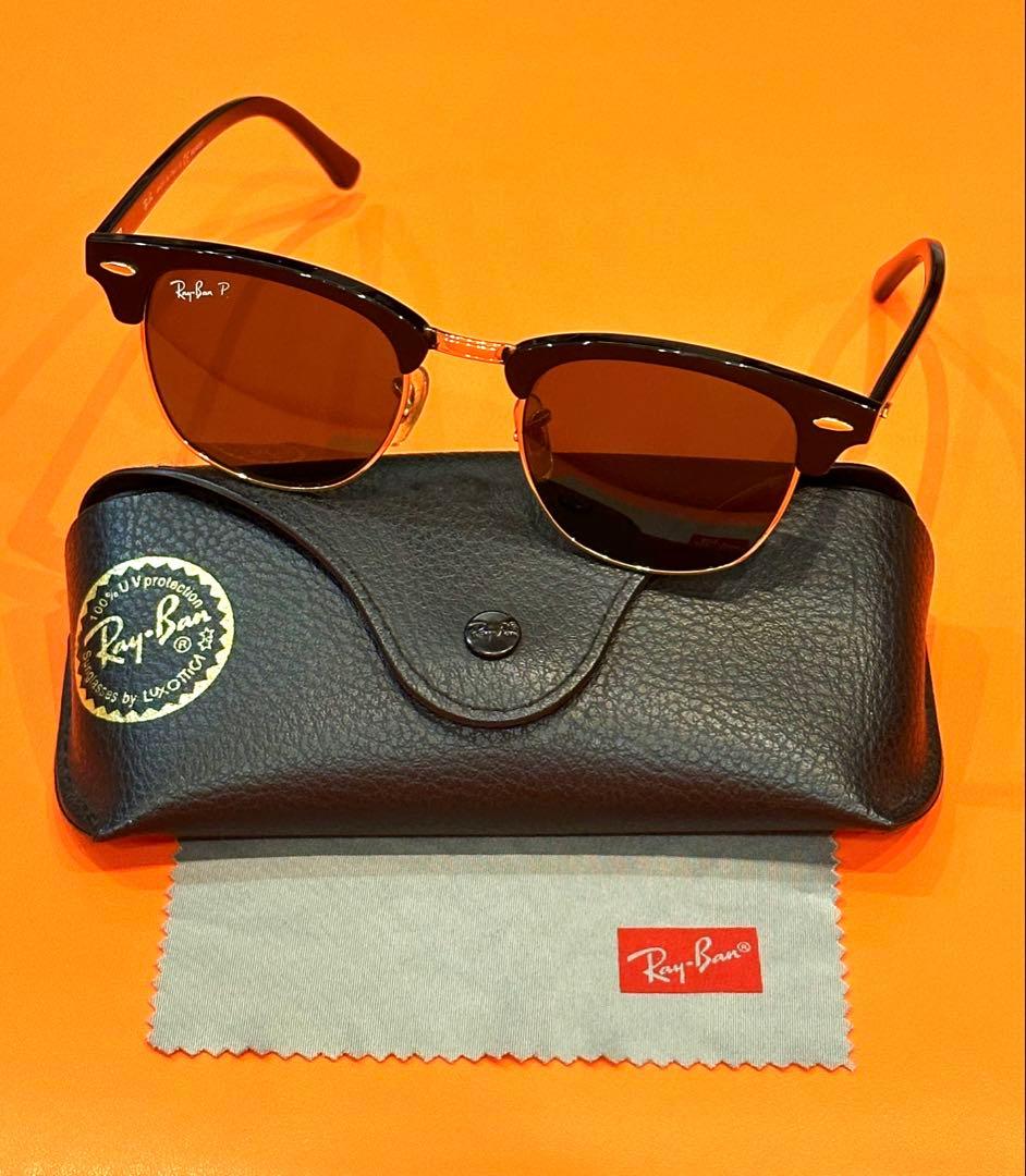 Ray-Ban CLUBMASTER サングラス RB3016 偏光　49mm