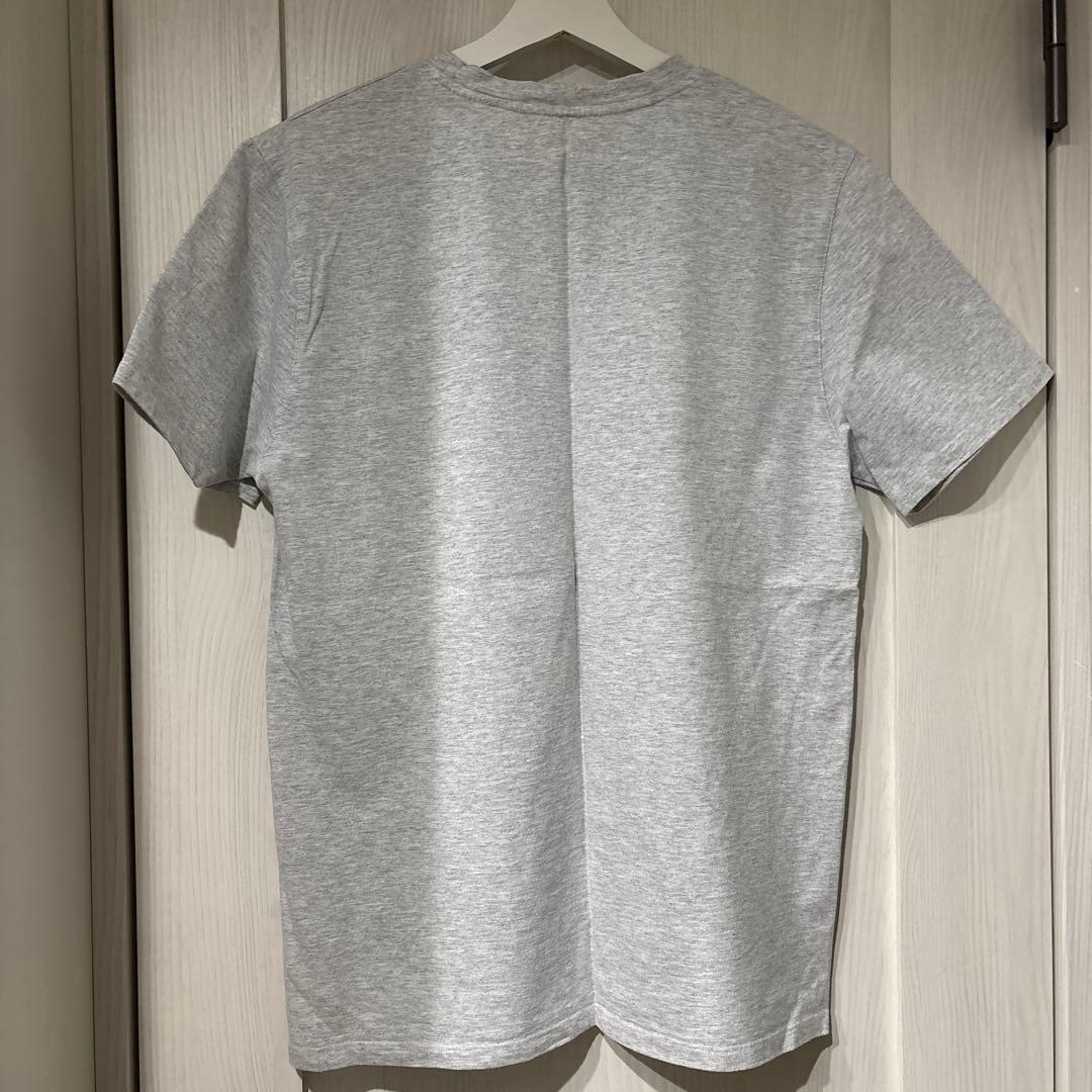 A.P.C. グレー ロゴ Tシャツ