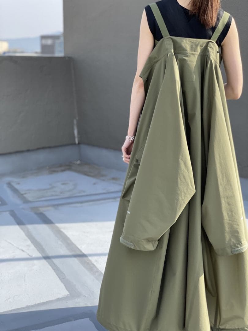 HYKE PERTEX MILITARY COAT ナイロンコート