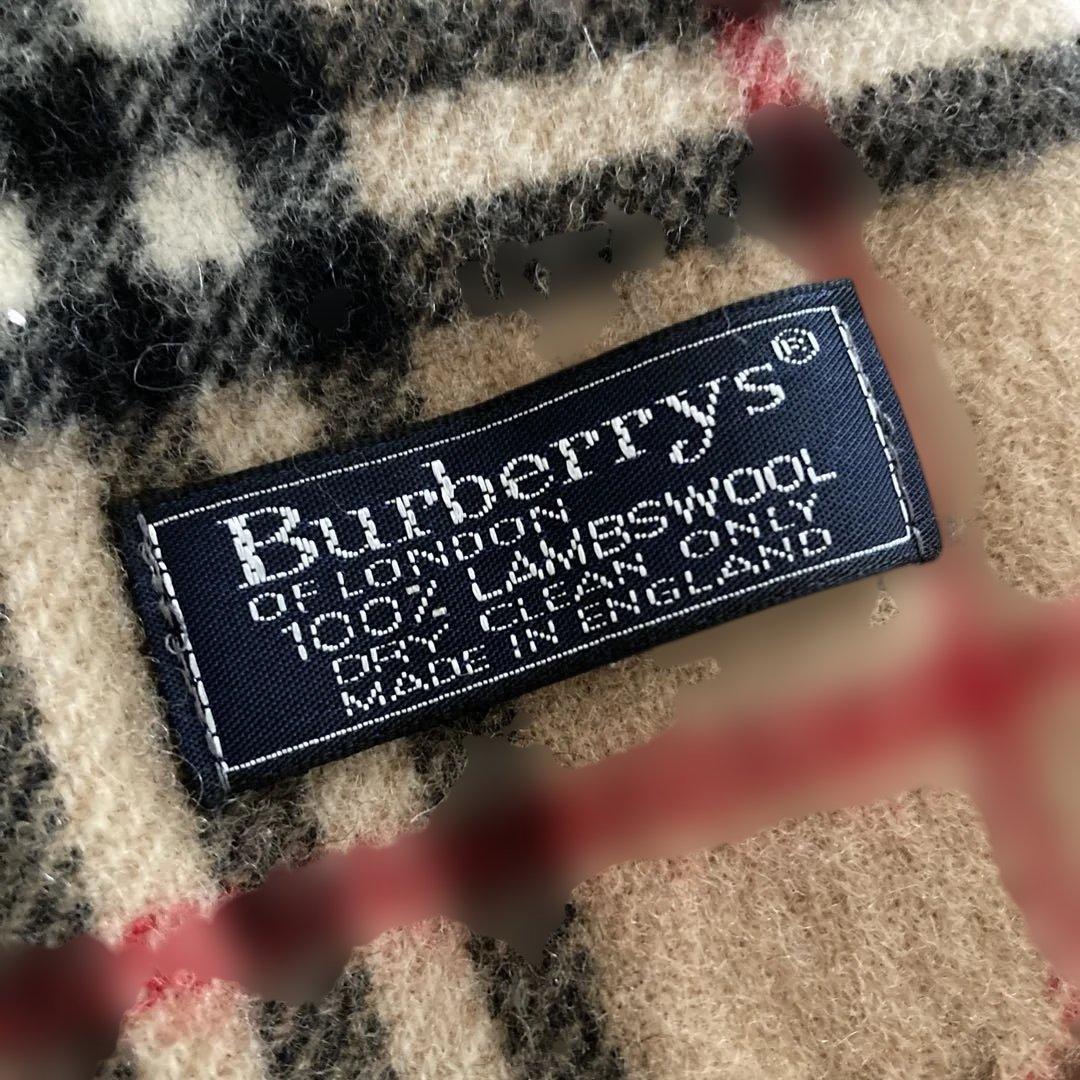 Burberrys チェック柄 マフラー
