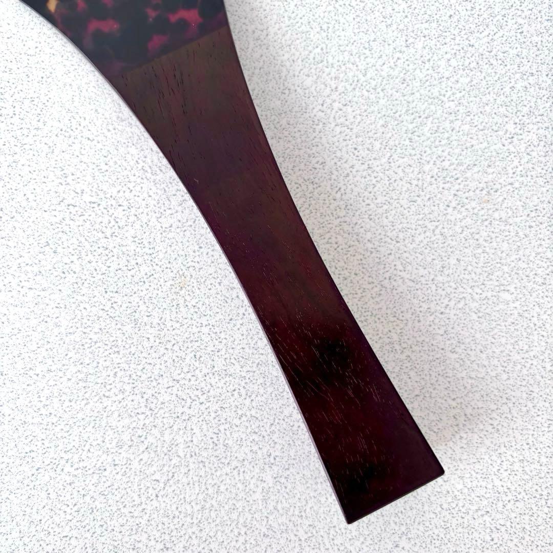 白象撥 津軽三味線 撥 鼈甲 木台 約137g 太棹用 共箱付