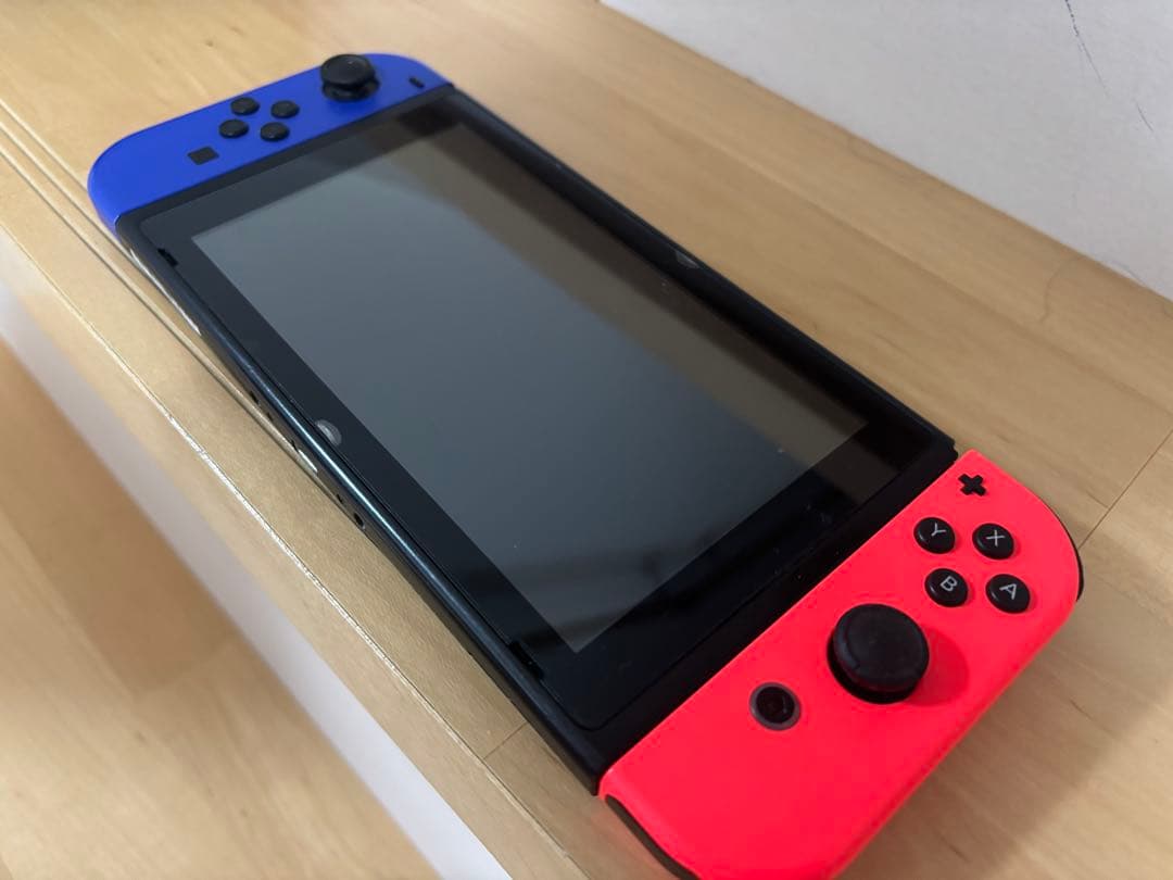 初期型　Nintendo Switch 本体　Joy-Con異常有
