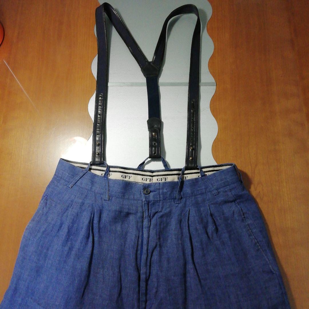 ★FERRE, サスペンダーパンツ　春,夏★