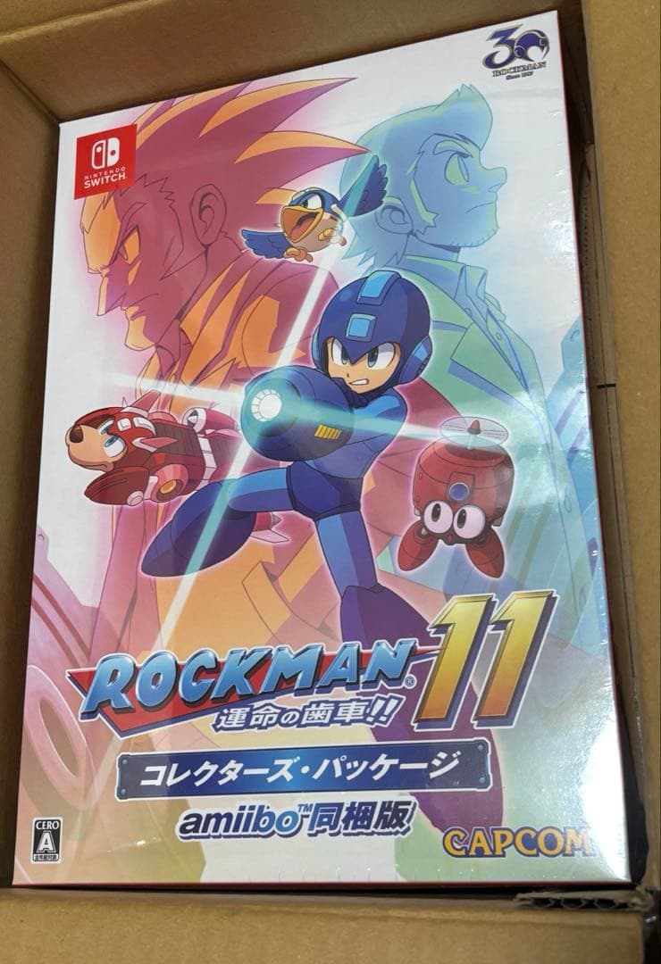 ロックマン11 運命の歯車!! コレクターズ・パッケージ amiibo同梱版