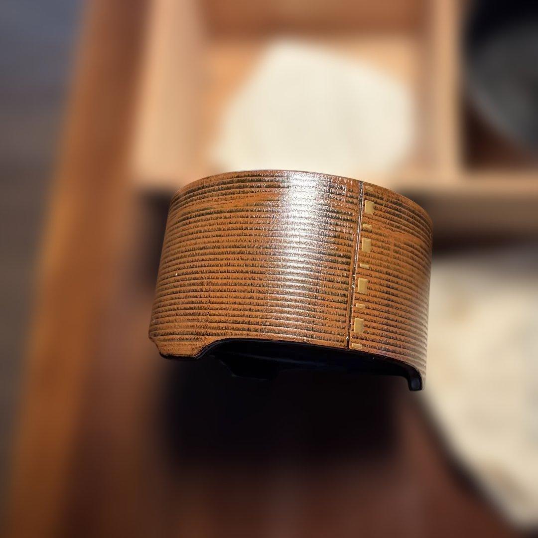 輪島塗り漆器の盃洗です。(直径13,5cm 深さ6cm)