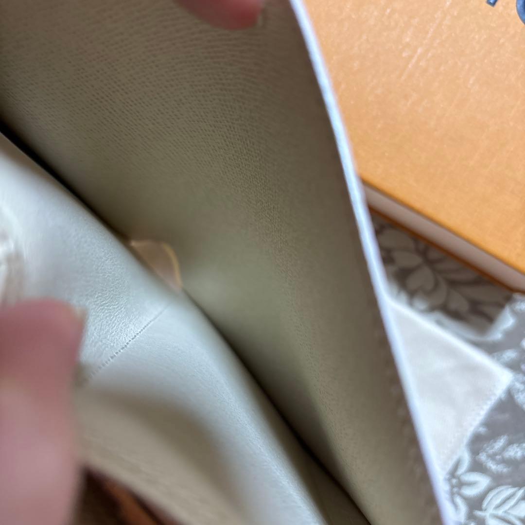 【未使用に近い】LOUIS VUITTON ダミエ アズール 二つ折り財布