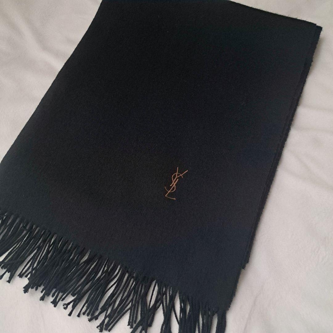 YVES SAINT LAURENT イブサンローラン マフラー ストール 大判