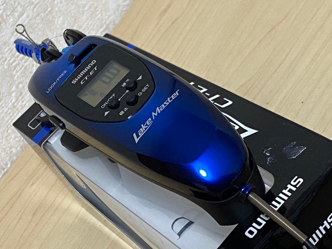 シマノ レイクマスターct-et22 ブルーブラックGR 角度チェンジャーオマケ