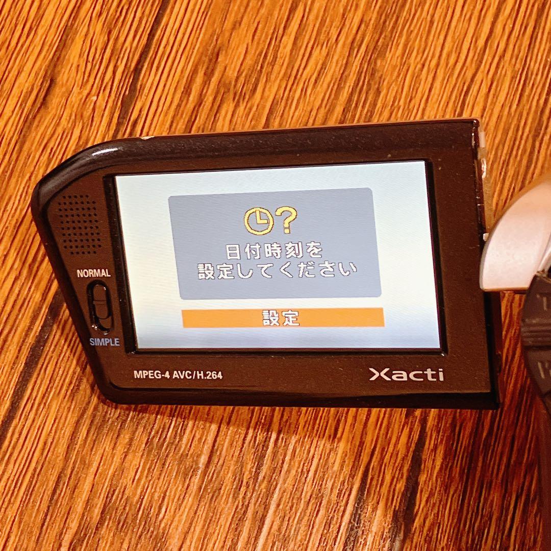 【動作品】SANYO Xacti DMX-HD1000 デジタルビデオカメラ