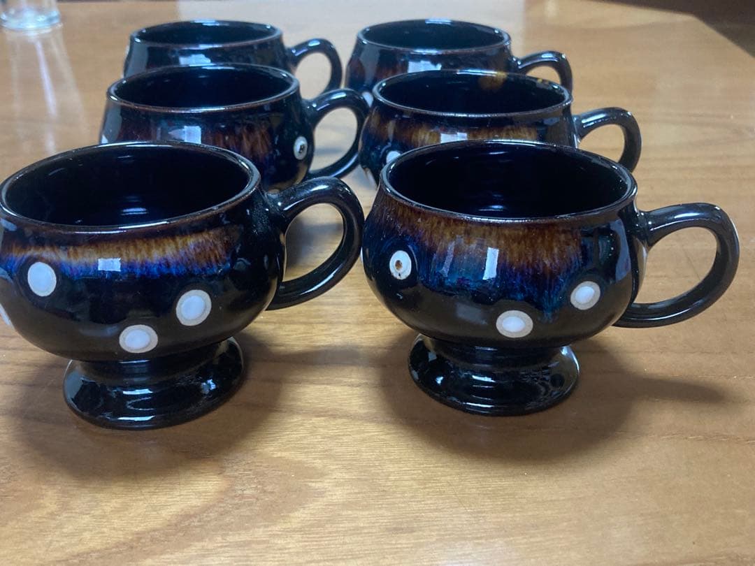 インド　コーヒー/デミタスカップ　6客セット