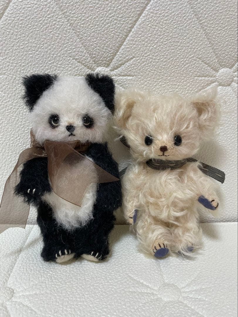 ハンドメイド作家 ぬいぐるみ 2点セット
