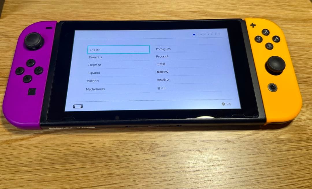 Nintendo Switch 本体 旧型グレー Joy-Con交換済 外箱無し