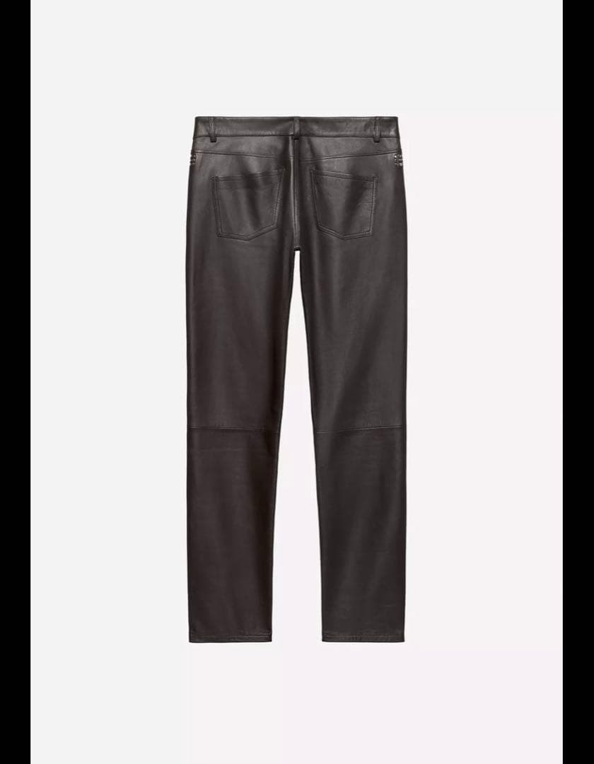 ZARA × Ludovic de Saint Sernin レザースリムパンツ