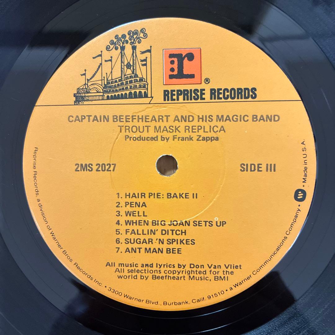 キャプテンビーフハート 名盤 レコード トラウトマストレプリカ US盤