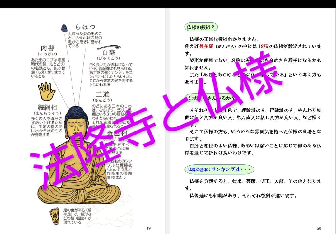 バスガイド教本　chiii様セット 法隆寺セット＆京都下車案内
