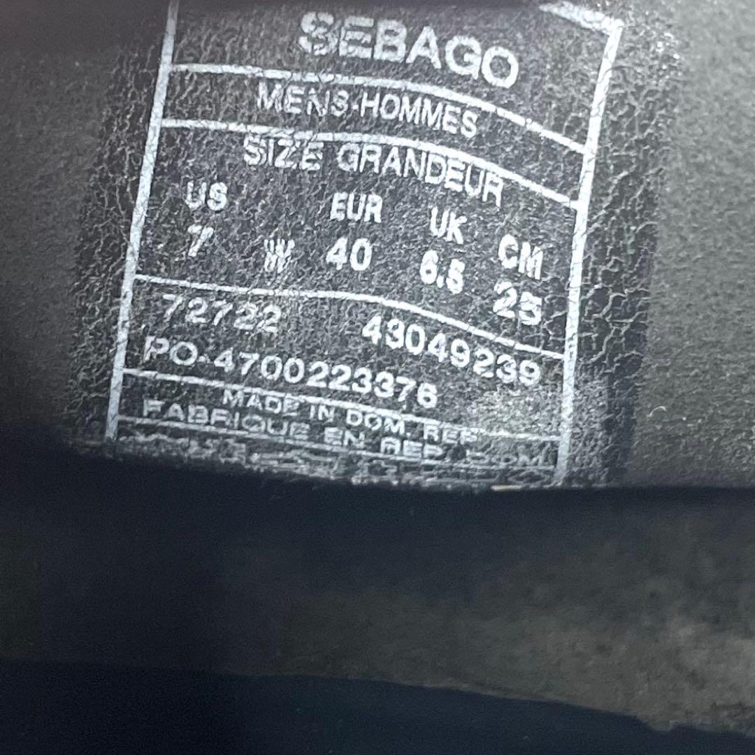 【美品】 SEBAGO セバゴ デッキシューズ モカシン 25.0cm