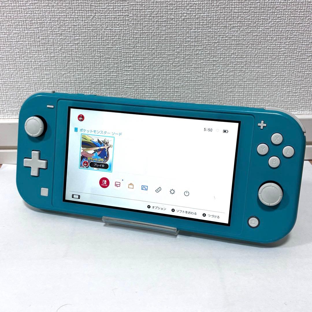 動作確認済 Nintendo Switch Lite ターコイズ HDH-001