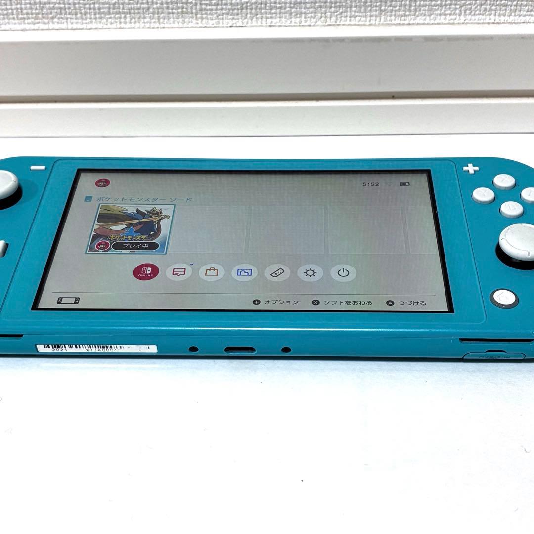 動作確認済 Nintendo Switch Lite ターコイズ HDH-001