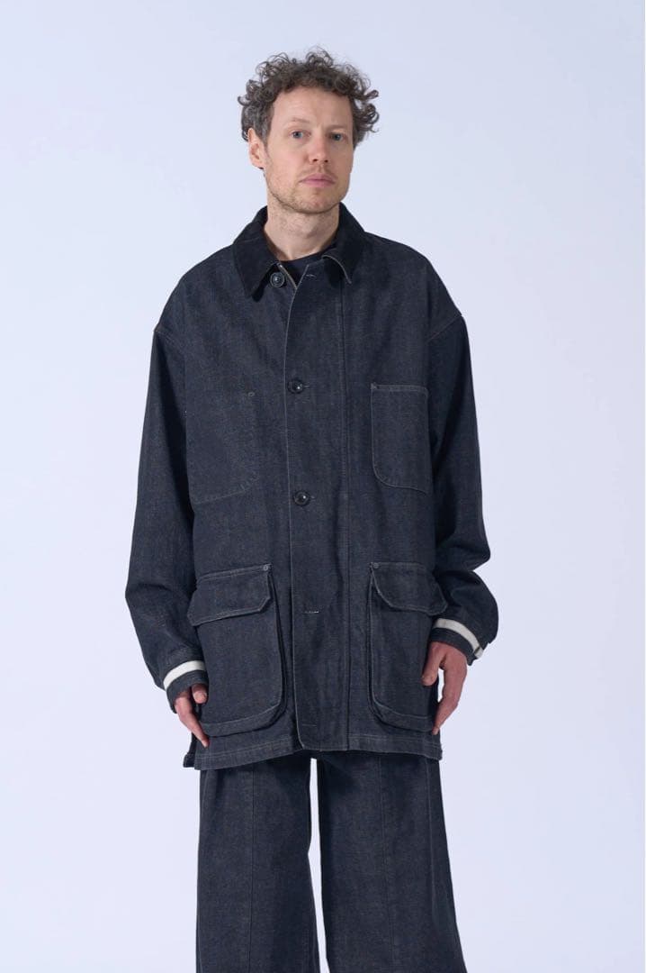 ジャケット・アウター YOKE Denim Coverall Half Coat 4