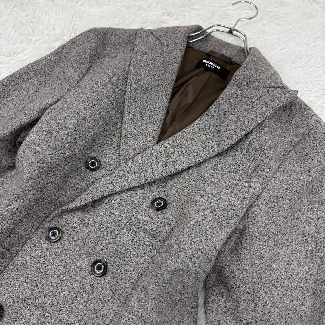 極美品 24AW ウノピゥウノウグァーレトレ クラシックダブルジャケット M
