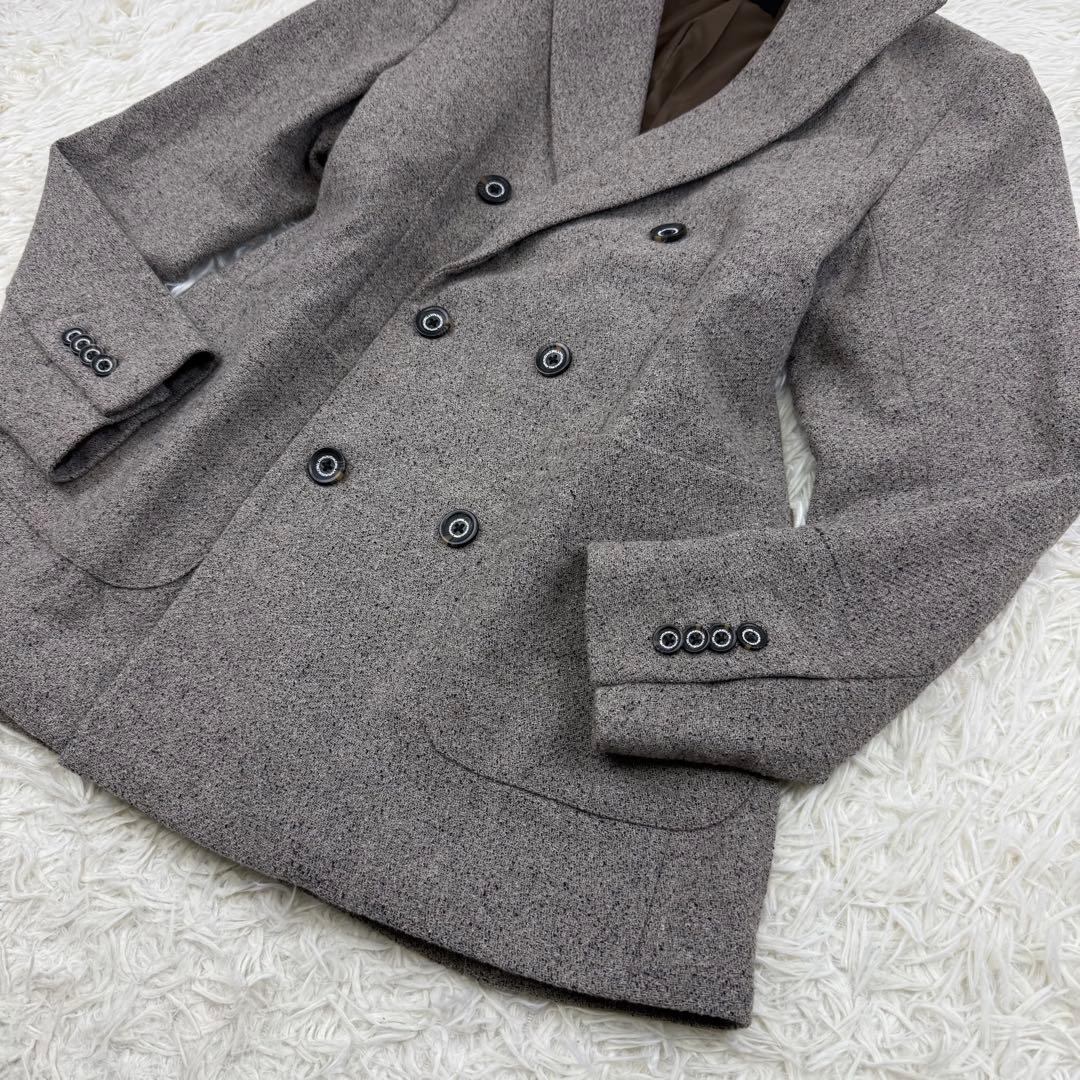 極美品 24AW ウノピゥウノウグァーレトレ クラシックダブルジャケット M