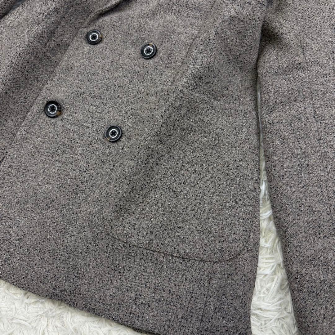 極美品 24AW ウノピゥウノウグァーレトレ クラシックダブルジャケット M