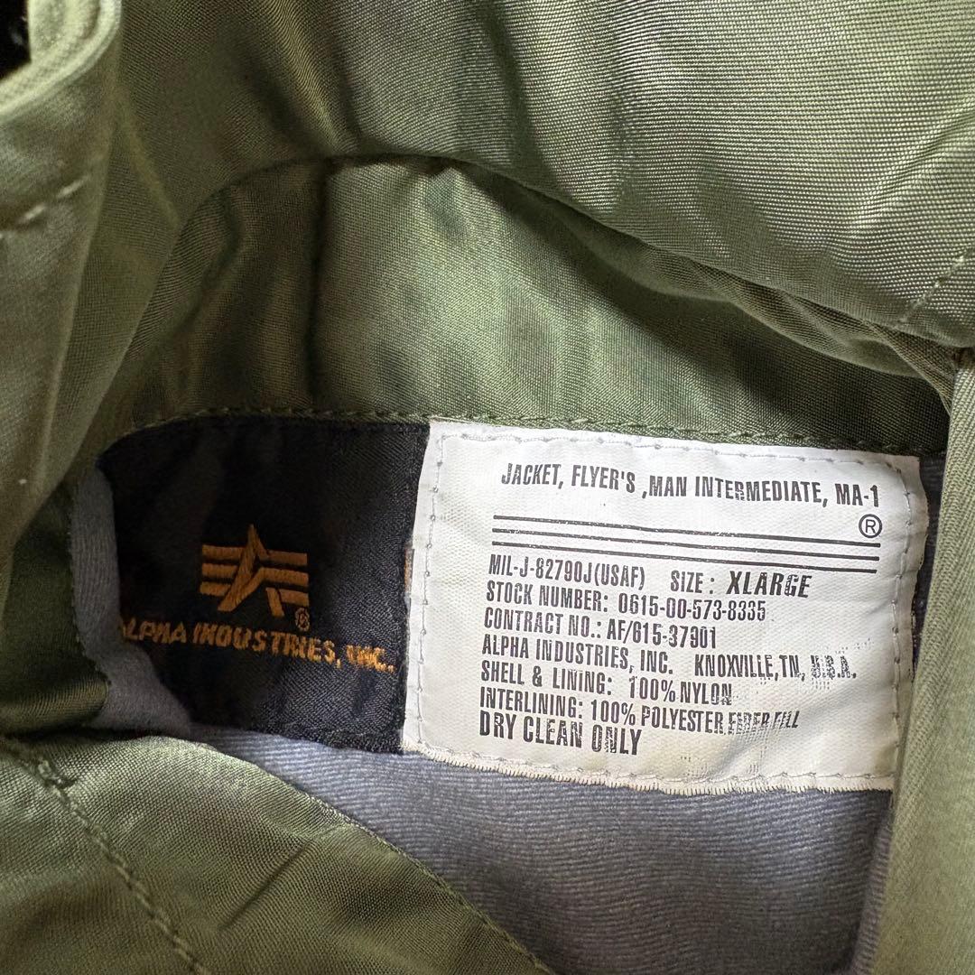 専用　ALPHA MA-1 flight jacket reversible